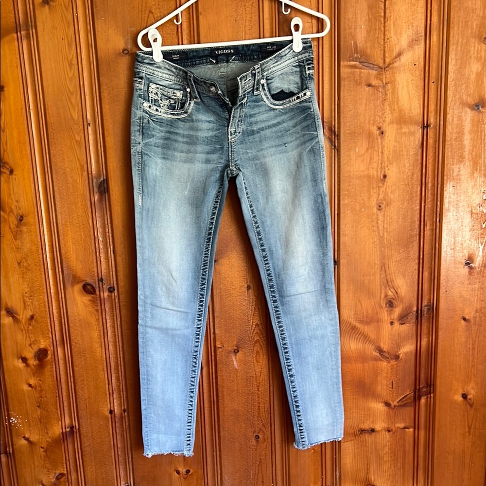 Vigoss Light Blue Distressed Jeans